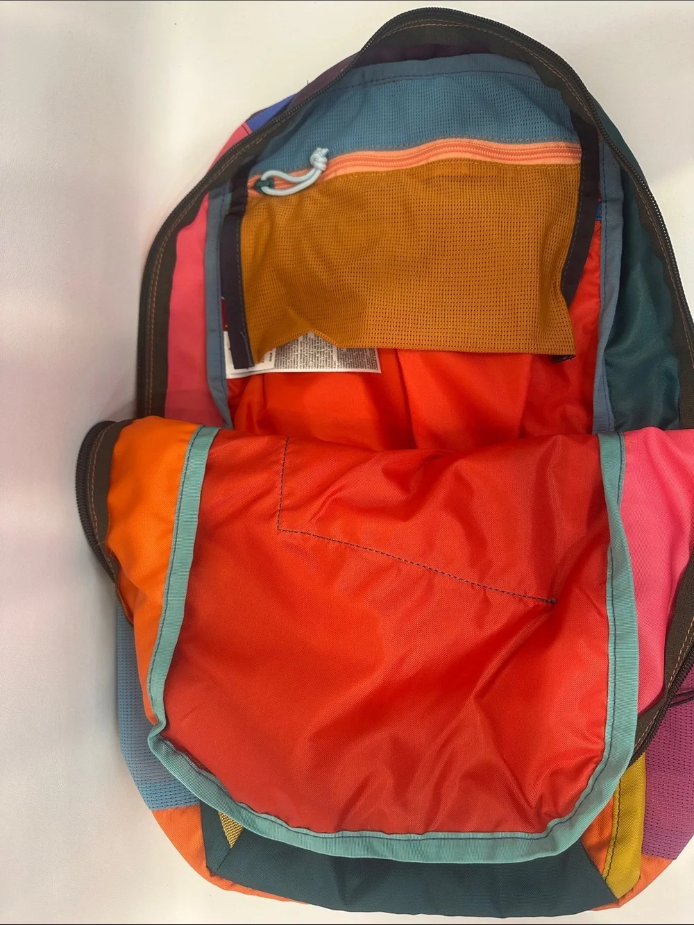 Cotopaxi Batac Del Día 16L Backpack One-of-a-Kind Multicolor Lightweight Daypack